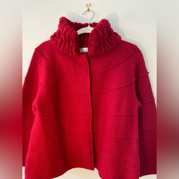 Venezia Milano Sweaters - Venezia Milano red elegant sweater in size S